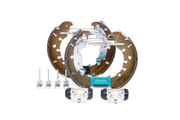 Bromsbackar, sats, Bakaxel Bosch KIT SUPERPRO 0 204 114 657 BOSCH