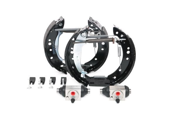Bromsbackar, sats, Bakaxel Bosch KIT SUPERPRO 0 204 114 665 BOSCH