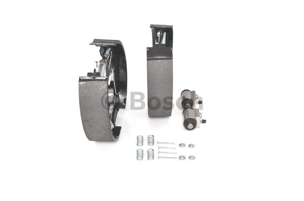 Bromsbackar, sats, Bakaxel Bosch KIT SUPERPRO 0 204 114 667 BOSCH