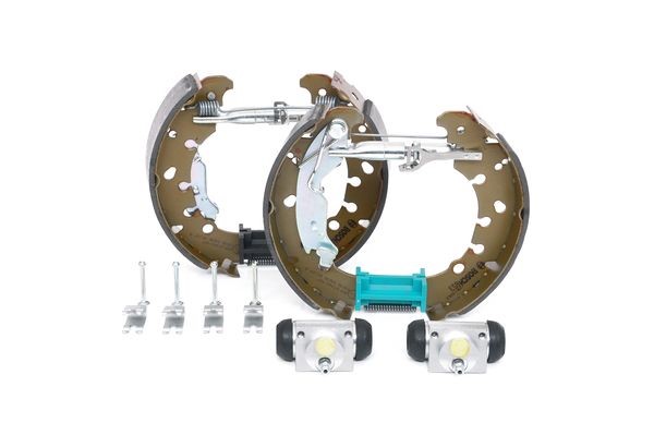 Bromsbackar, sats, Bakaxel Bosch KIT SUPERPRO 0 204 114 668 BOSCH