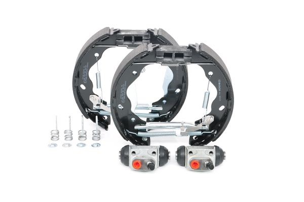 Bromsbackar, sats, Bakaxel Bosch KIT SUPERPRO 0 204 114 670 BOSCH