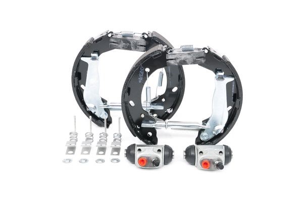 Bromsbackar, sats, Bakaxel, Bak Bosch KIT SUPERPRO 0 204 114 671 BOSCH