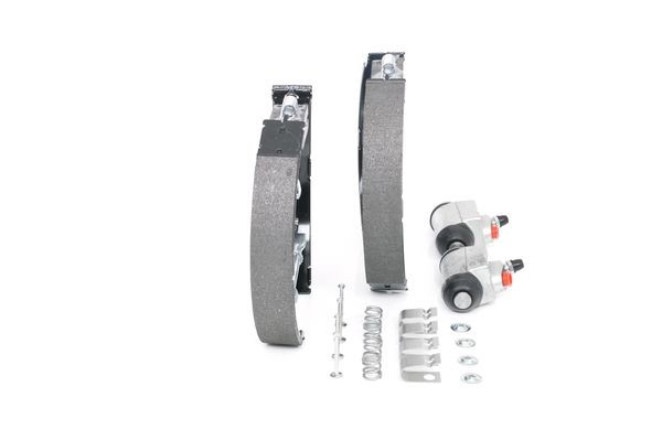 Bromsbackar, sats, Bakaxel, Bak Bosch KIT SUPERPRO 0 204 114 671 BOSCH