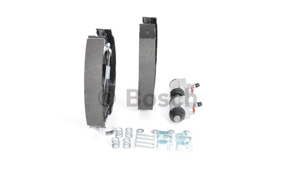 Bromsbackar, sats, Bakaxel, Bak Bosch KIT SUPERPRO 0 204 114 671 BOSCH