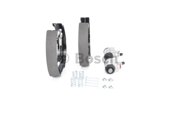 Bromsbackar, sats, Bakaxel Bosch KIT SUPERPRO 0 204 114 672 BOSCH