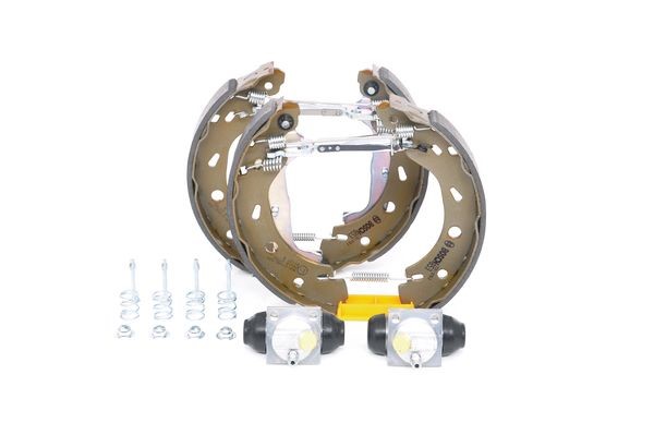 Bromsbackar, sats, Bakaxel Bosch KIT SUPERPRO 0 204 114 676 BOSCH