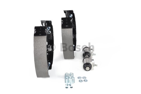 Bromsbackar, sats, Bakaxel Bosch KIT SUPERPRO 0 204 114 680 BOSCH