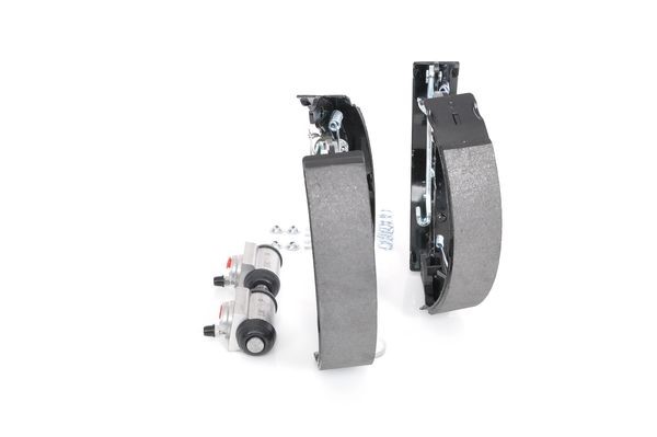 Bromsbackar, sats, Bakaxel Bosch KIT SUPERPRO 0 204 114 896 BOSCH