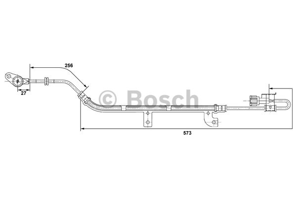 ABS-givare, Sensor, hjulvarvtal, Bakaxel, Vänster Bosch 0 265 006 BOSCH ABS-givare, Sensor, hjulvarvtal, Bakaxel, Vänster Bosch 0 265 006 BOSCH