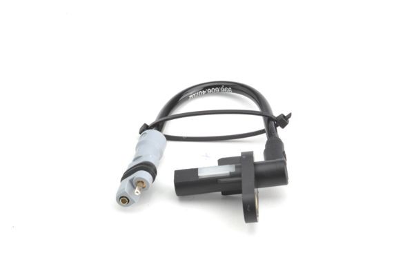 ABS-givare, Sensor, hjulvarvtal, Framaxel, Fram eller bak Bosch 0 BOSCH
