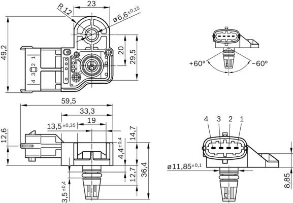 Map Sensor BOSCH