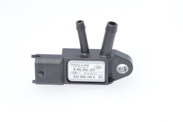 Sensor, avgastryck Bosch 0 281 006 252 BOSCH