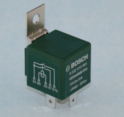 Relä, fjärrstrålkastare Bosch 0 332 015 001 BOSCH