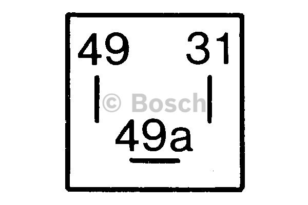 Blinkerenhet Bosch 0 335 200 038 BOSCH