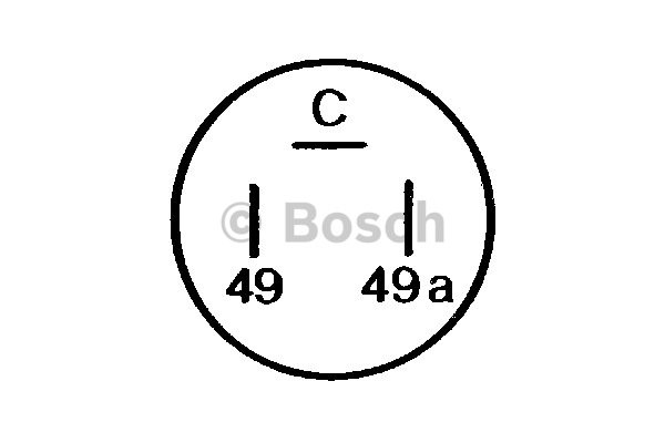 Blinkerenhet Bosch 0 336 206 004 BOSCH