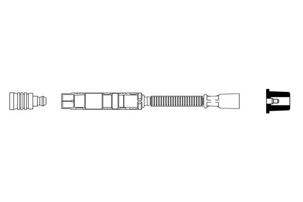Tändkabel, Cylinder 3 Bosch 0 356 913 017 BOSCH Tändkabel, Cylinder 3 Bosch 0 356 913 017 BOSCH