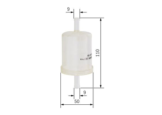 Bränslefilter Bosch 0 450 904 158 BOSCH