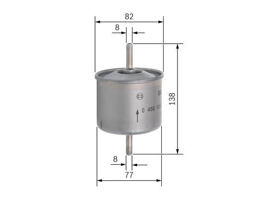 Bränslefilter Bosch 0 450 905 324 BOSCH