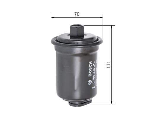 Bränslefilter Bosch 0 450 905 915 BOSCH Bränslefilter Bosch 0 450 905 915 BOSCH