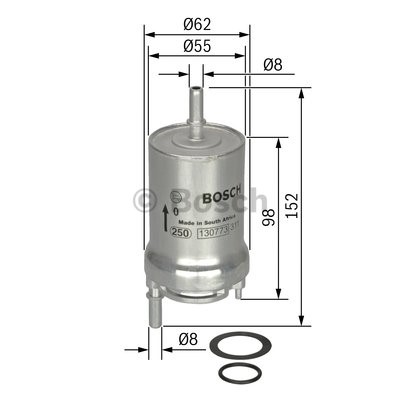 Bränslefilter Bosch 0 450 905 925 BOSCH