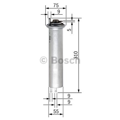 Bränslefilter Bosch 0 450 905 960 BOSCH