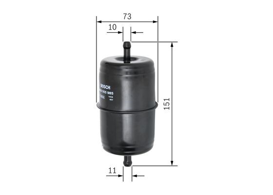 Bränslefilter Bosch 0 450 905 985 BOSCH