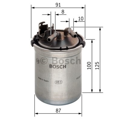 Bränslefilter Bosch 0 450 906 426 BOSCH