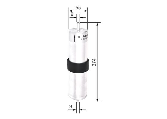 Bränslefilter Bosch 0 450 906 462 BOSCH