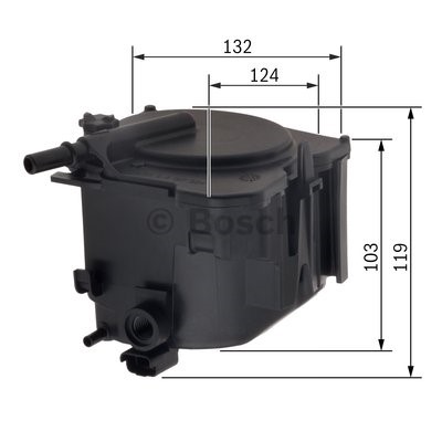 Bränslefilter Bosch 0 450 906 471 BOSCH