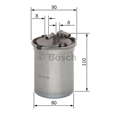 Bränslefilter Bosch 0 450 906 500 BOSCH