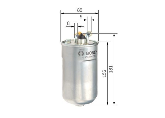Bränslefilter Bosch 0 450 906 503 BOSCH
