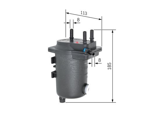 Bränslefilter Bosch 0 450 907 009 BOSCH