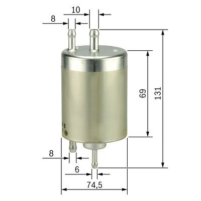 Bränslefilter Bosch 0 450 915 001 BOSCH