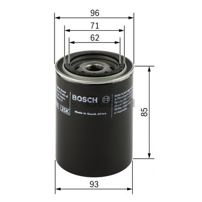 Oljefilter BOSCH