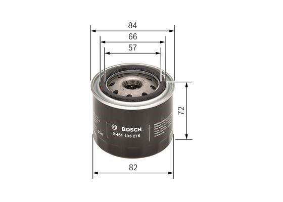 Oljefilter Bosch 0 451 103 275 BOSCH