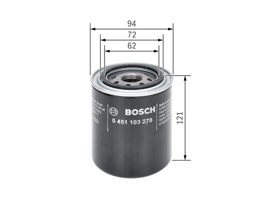 Oljefilter BOSCH