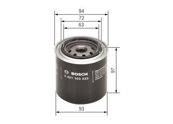 Oljefilter BOSCH