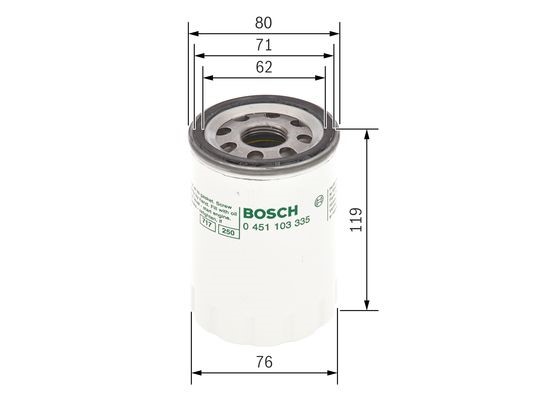 Oljefilter BOSCH
