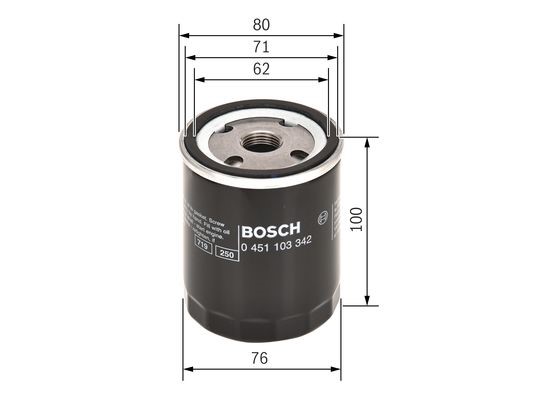 Oljefilter BOSCH