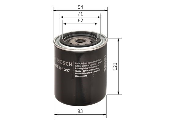 Oljefilter BOSCH