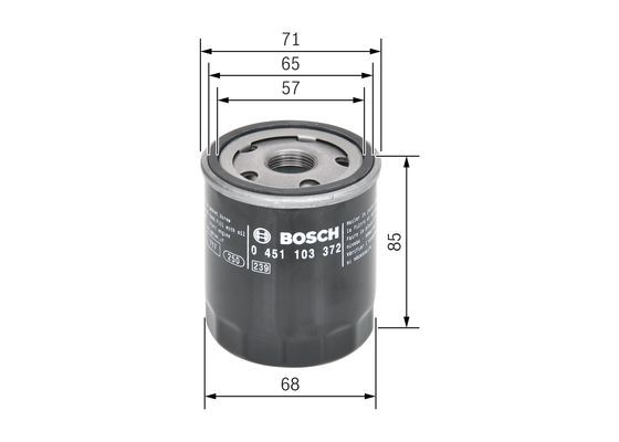 Oljefilter BOSCH