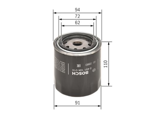 Oljefilter BOSCH