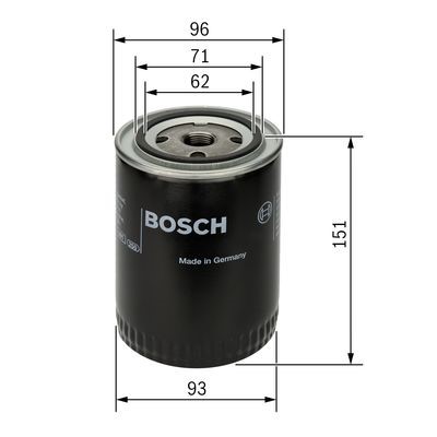 Oljefilter BOSCH