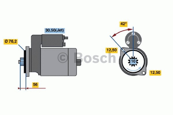 Startmotor BOSCH