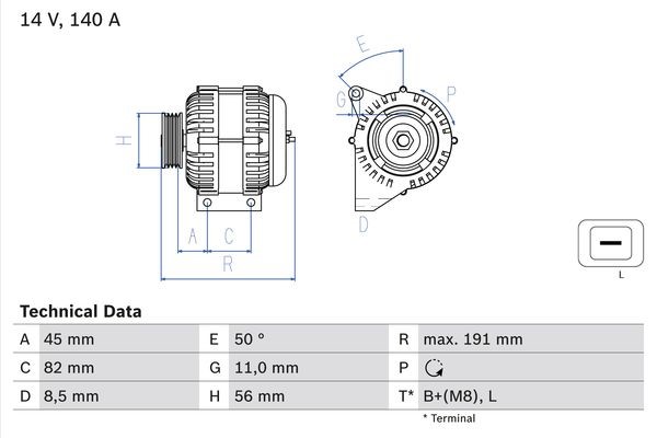 Generator BOSCH