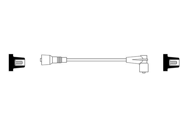 Tändkabel Bosch 0 986 356 230 BOSCH