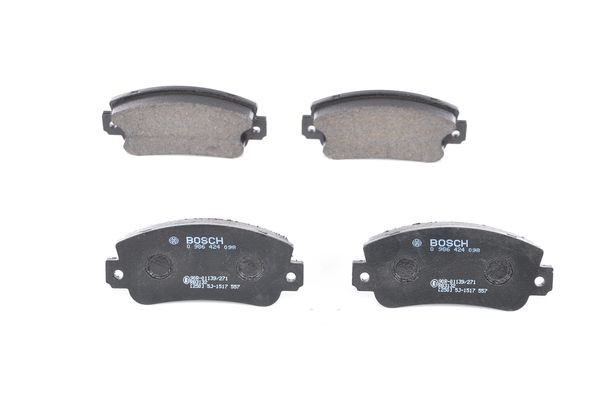 Bromsbeläggsats, Framaxel Bosch 0 986 424 098 BOSCH