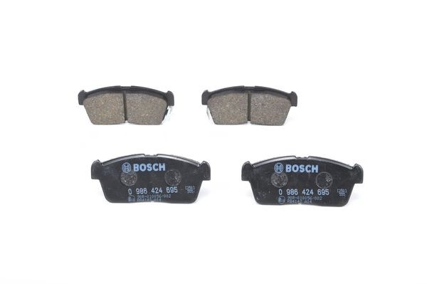 Bromsbeläggsats Ventilerad, Framaxel Bosch 0 986 424 695 BOSCH