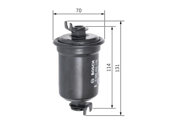 Bränslefilter Bosch 0 986 450 109 BOSCH Bränslefilter Bosch 0 986 450 109 BOSCH