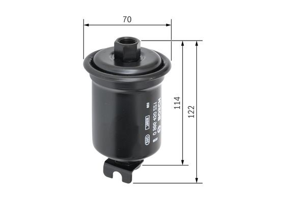 Bränslefilter Bosch 0 986 450 221 BOSCH